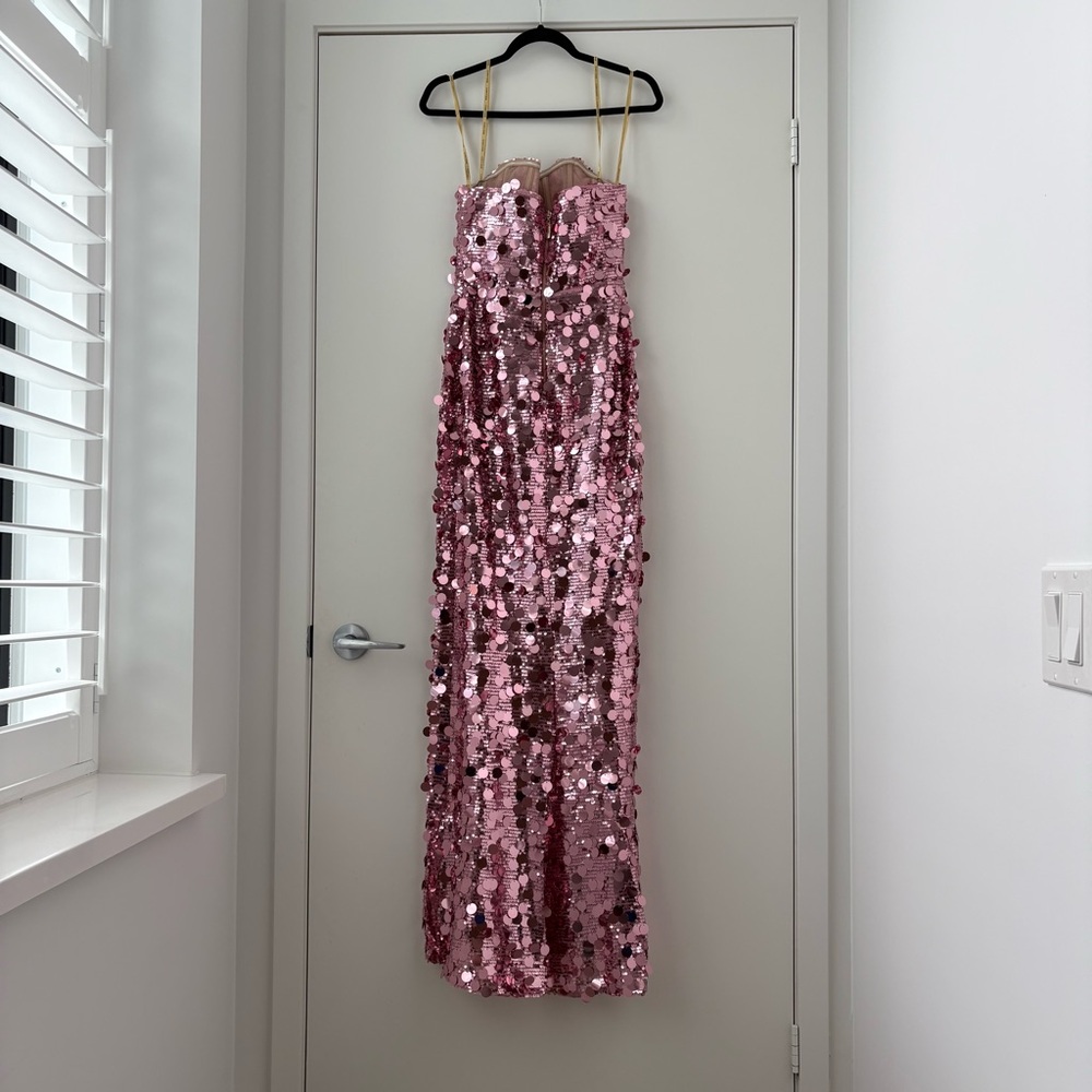 NWOT Bronx and Banco Farah Strapless Gown M - Picture 7 of 16